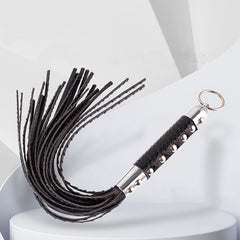 Enigma Metal Stud Handle Flogger
