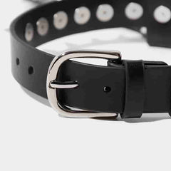 Rivet Necklace Collar with Tie