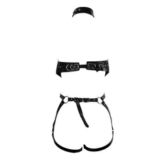 Open Cup Bondage Harness