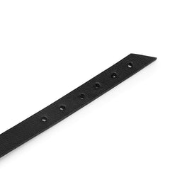 Collier en cuir à chaîne