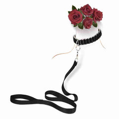 Laisse et collier de chaîne réglable