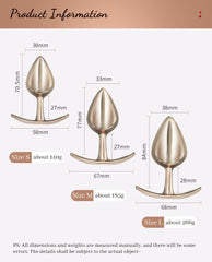 Plug anal à longue queue en fourrure de renard