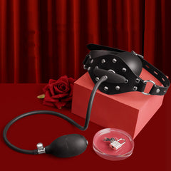 Leather Inflatable Gag