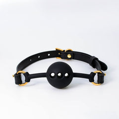 Bâillons en silicone souple avec rivet