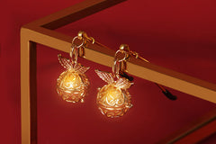 Pinces à ailes d'ange lumineuses creuses