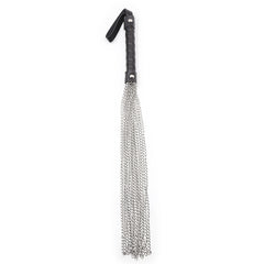Leather Handle Iron Chain Flogger