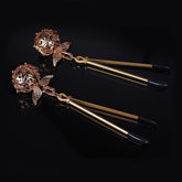 Pinces à ailes d'ange lumineuses creuses