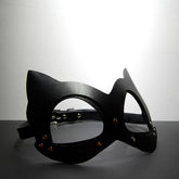 Masquerade Leather Cat Mask