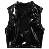 High Gloss Sexy Vest Bra