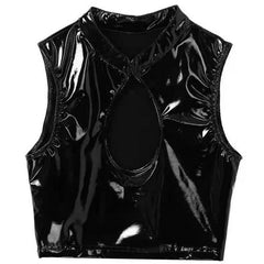 High Gloss Sexy Vest Bra