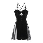 Velvet Suspender Slip