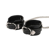 Menottes à serrure en forme de cœur avec chaîne