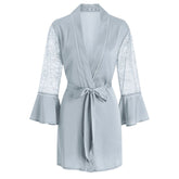 Flower Jacquard Robe