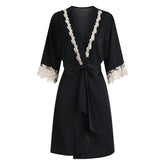 Silk Jacquard Robe