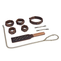 Kit de bondage en cuir vintage