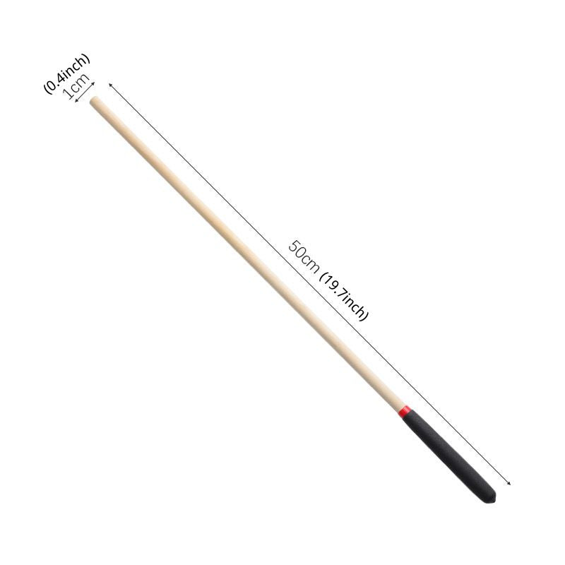 Frosted Handle Solid Wood Cane