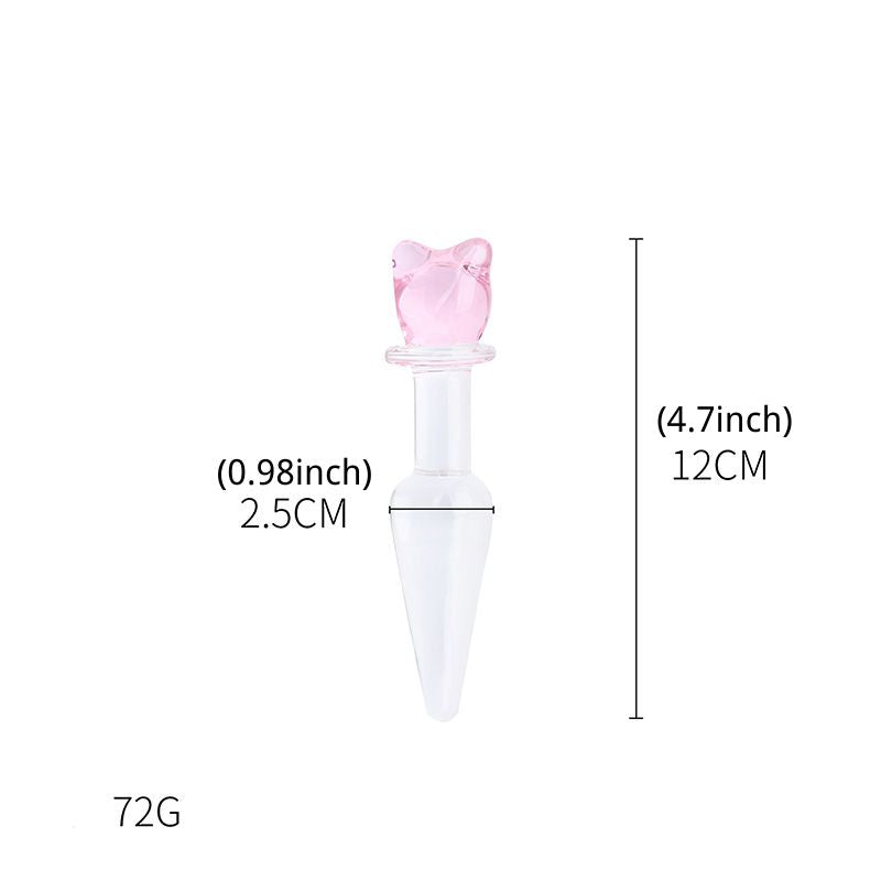 Glass Anal Plug Luvxic Glass Anal Plug Luvxic