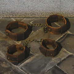 Kit de esclavitud de cuero vintage