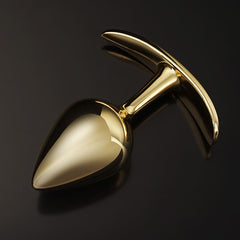 Plug Anal Diamante Dorado