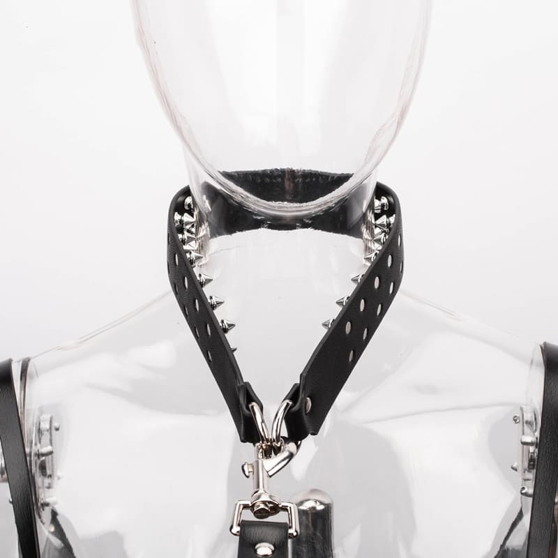Leather Rivet Collar
