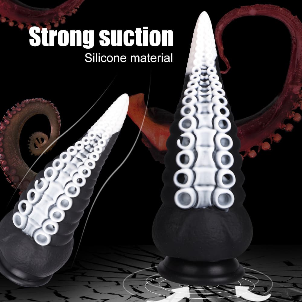 Expansor anal de silicona con diseño de tentáculo único