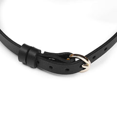 Collar De Cuero De Cadena