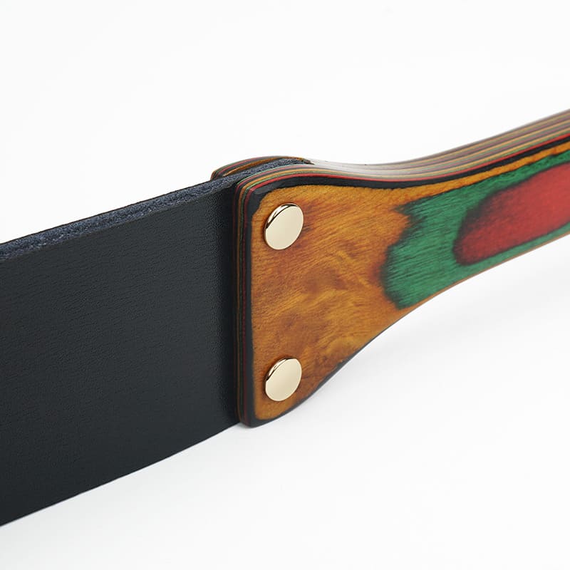 Colored Wooden Strap Whip