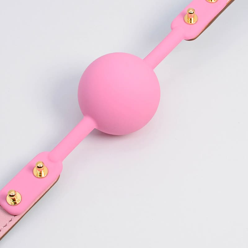 Soft Silicone Gags with Rivet