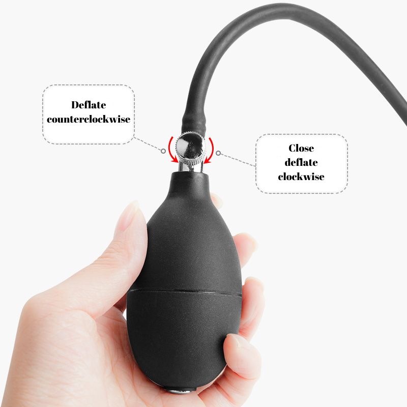Leather Inflatable Gag