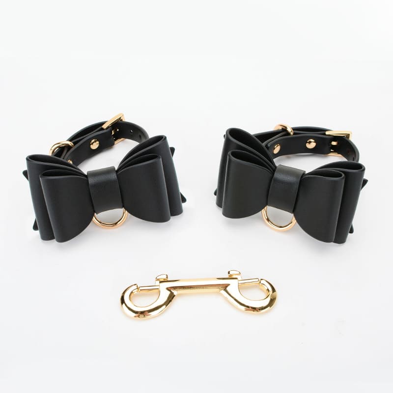 Kit de paquete de rollos de bondage de cuero con lazo