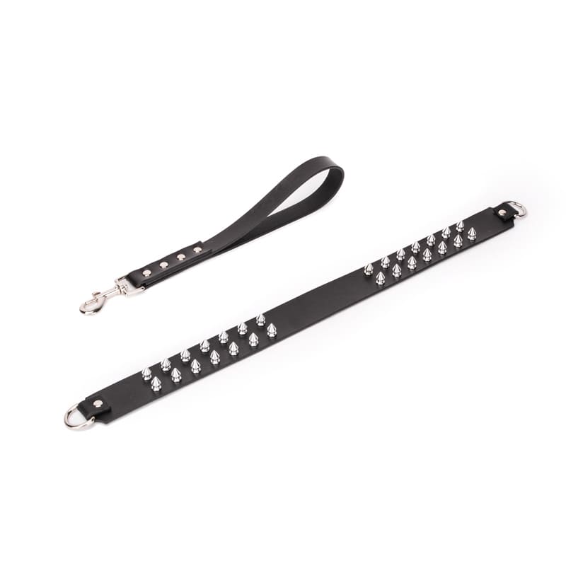 Leather Rivet Collar