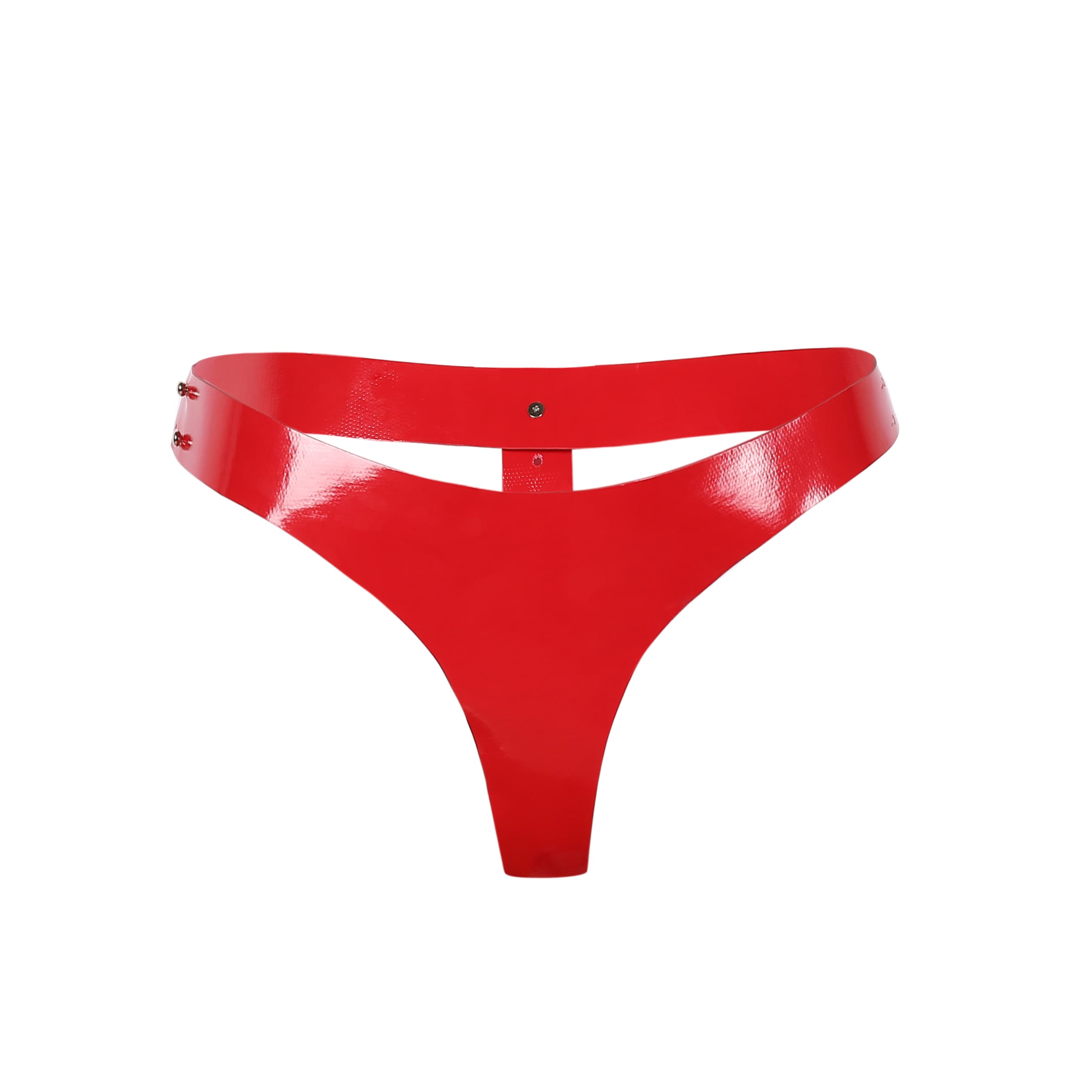 Conjunto de lencería bondage de cuero