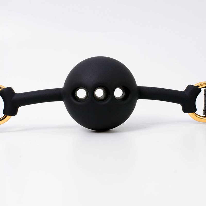 Soft Silicone Gags with Rivet