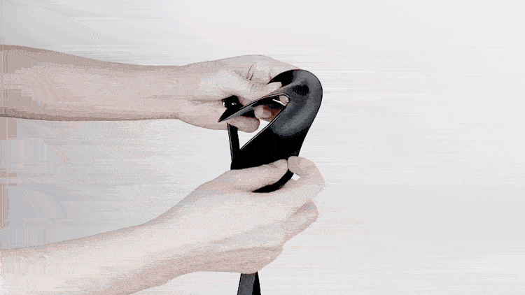 Kit de maleta BDSM de cuero genuino de lujo