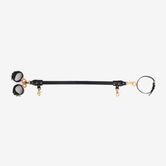 Kit de bondage con barra esparcidora de cuero