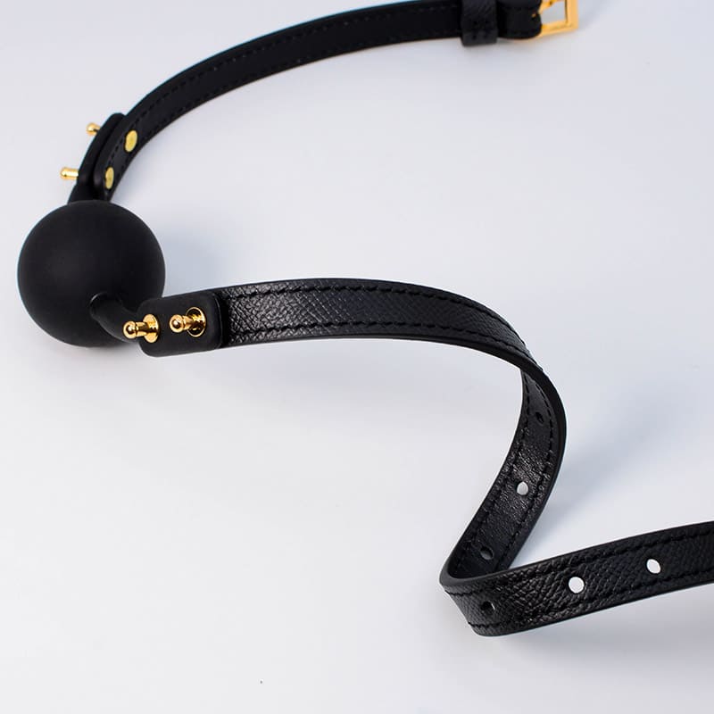 Soft Silicone Gags with Rivet