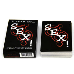 Cartes de jeu de position sexuelle