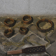 Kit de esclavitud de cuero vintage