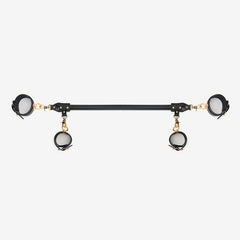 Kit de bondage con barra esparcidora de cuero