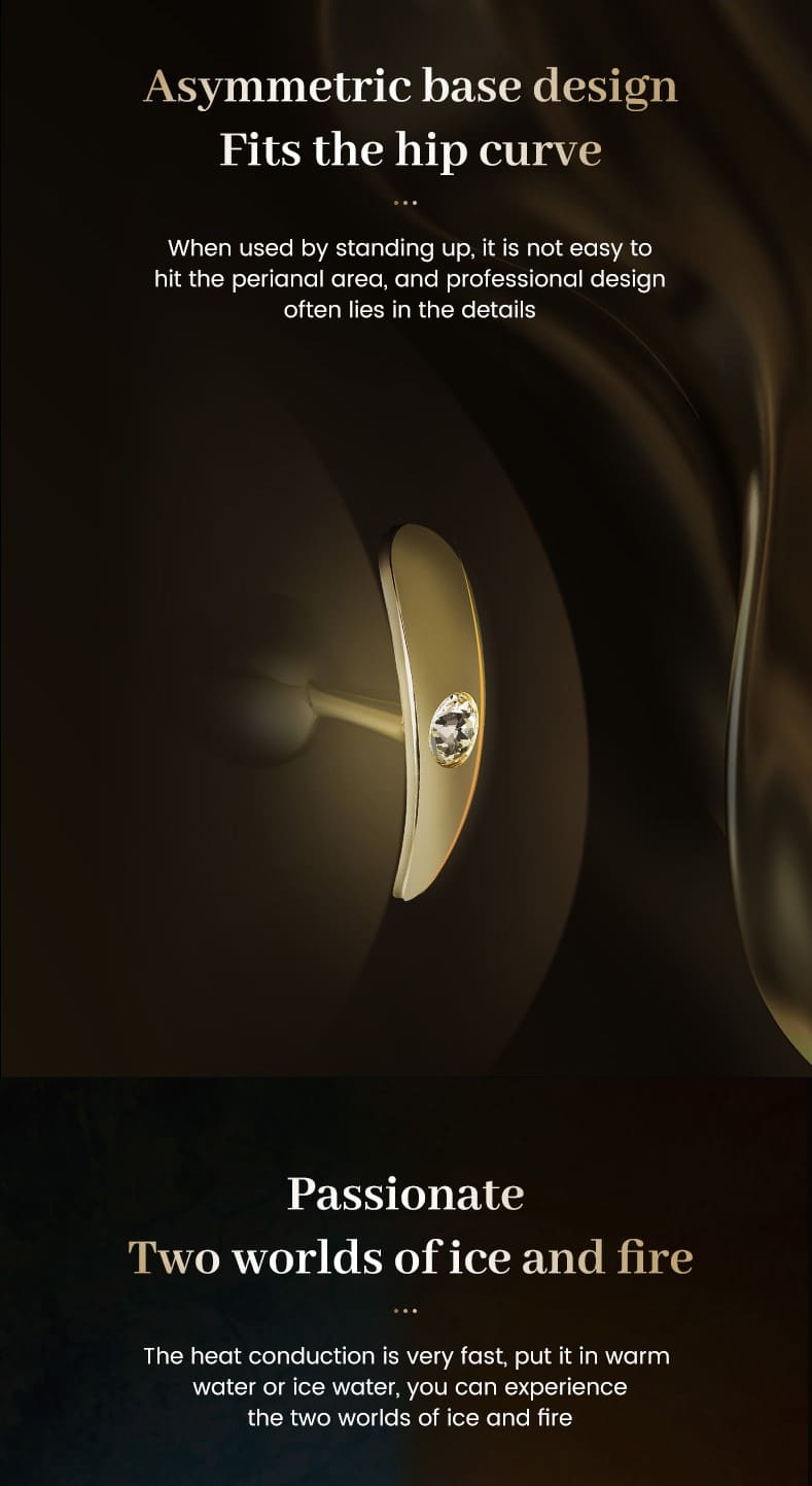 Plug Anal Diamante Dorado