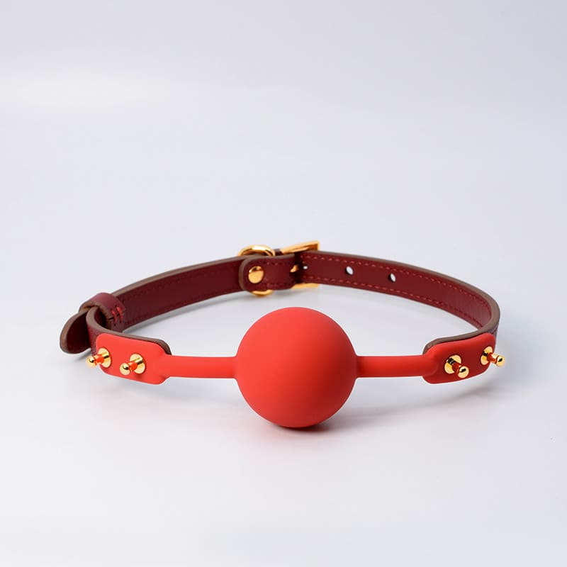 Soft Silicone Gags with Rivet