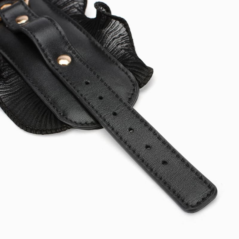 Kit de barra esparcidora de bondage con adornos de encaje