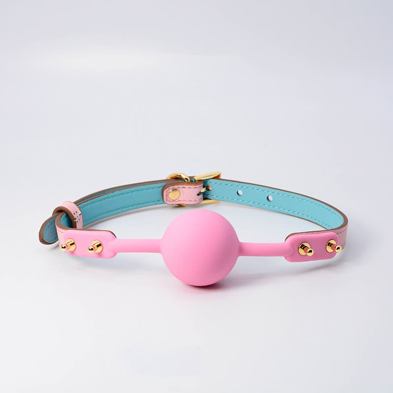 Soft Silicone Gags with Rivet
