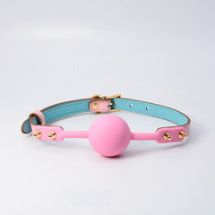 Soft Silicone Gags with Rivet