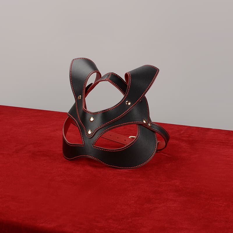 Kit de paquete de rollos de bondage de cuero con lazo