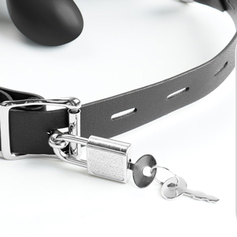 Leather Inflatable Gag