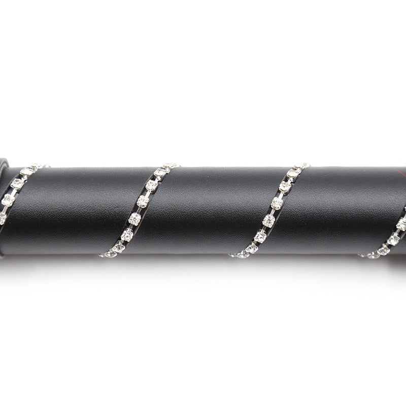 Leather Handle Iron Chain Flogger