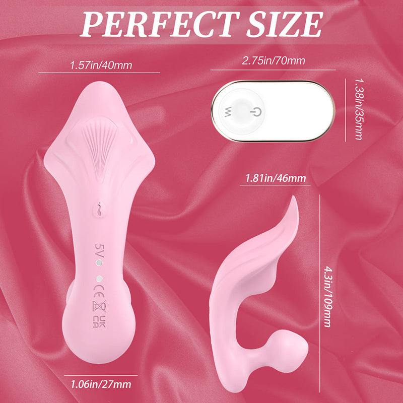 Chomper Wearable Vibrator with Anal Plug Luvxic Chomper Wearable Vibrator with Anal Plug Luvxic
