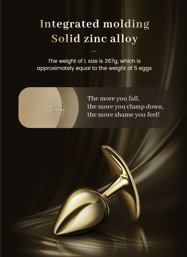 Golden Diamond Anal Plug Luvxic Golden Diamond Anal Plug Luvxic