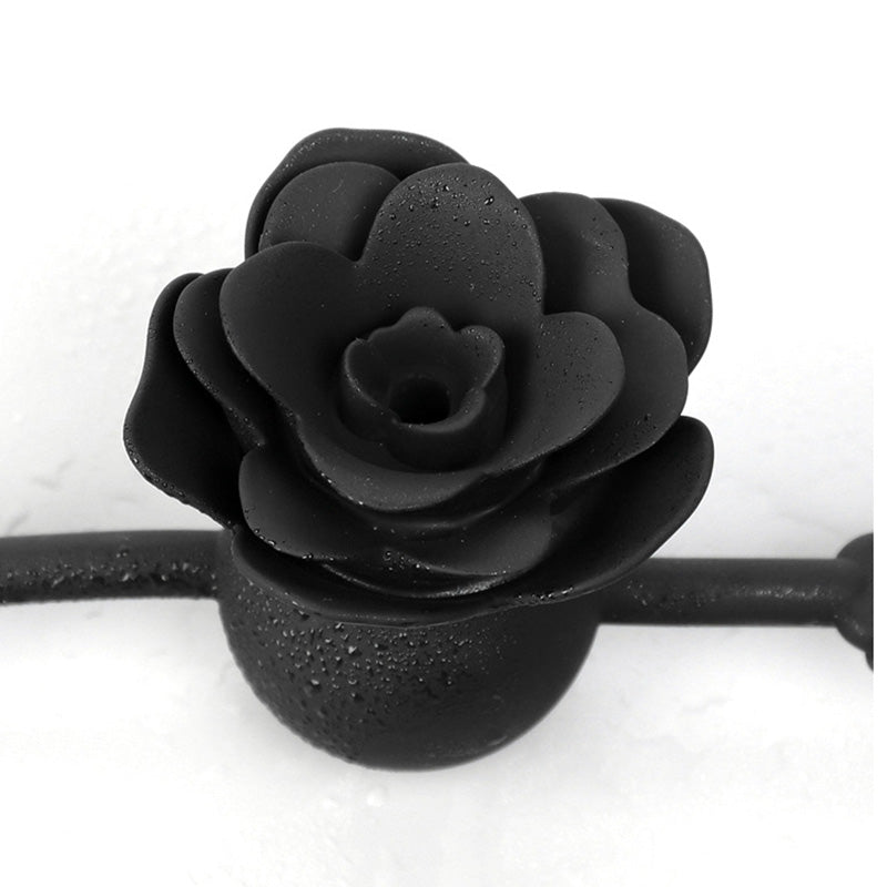Silicone Rose Gag
